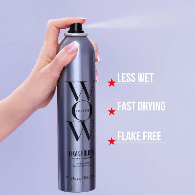 Color WOW Texas Hold 'Em Big Hold Hairspray 291ml - Shelley and Co