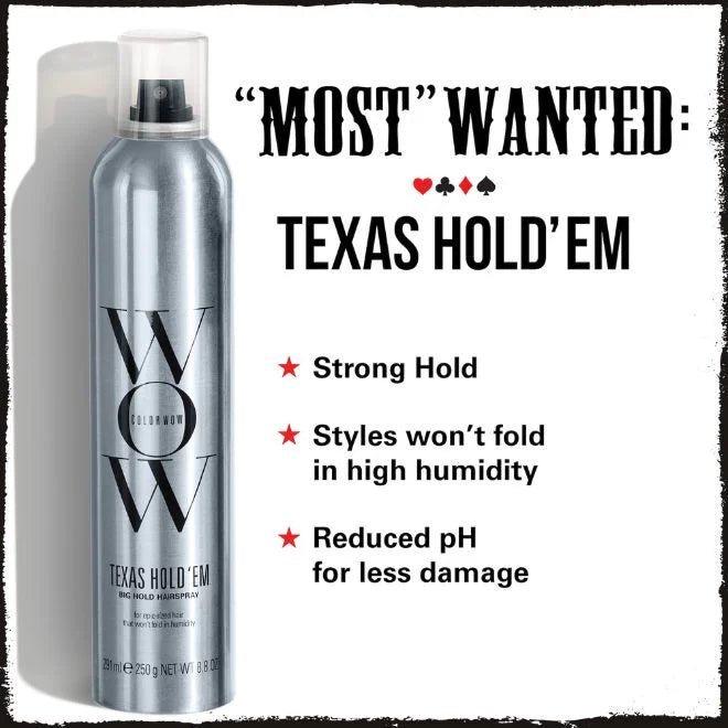 Color WOW Texas Hold 'Em Big Hold Hairspray 291ml - Shelley and Co