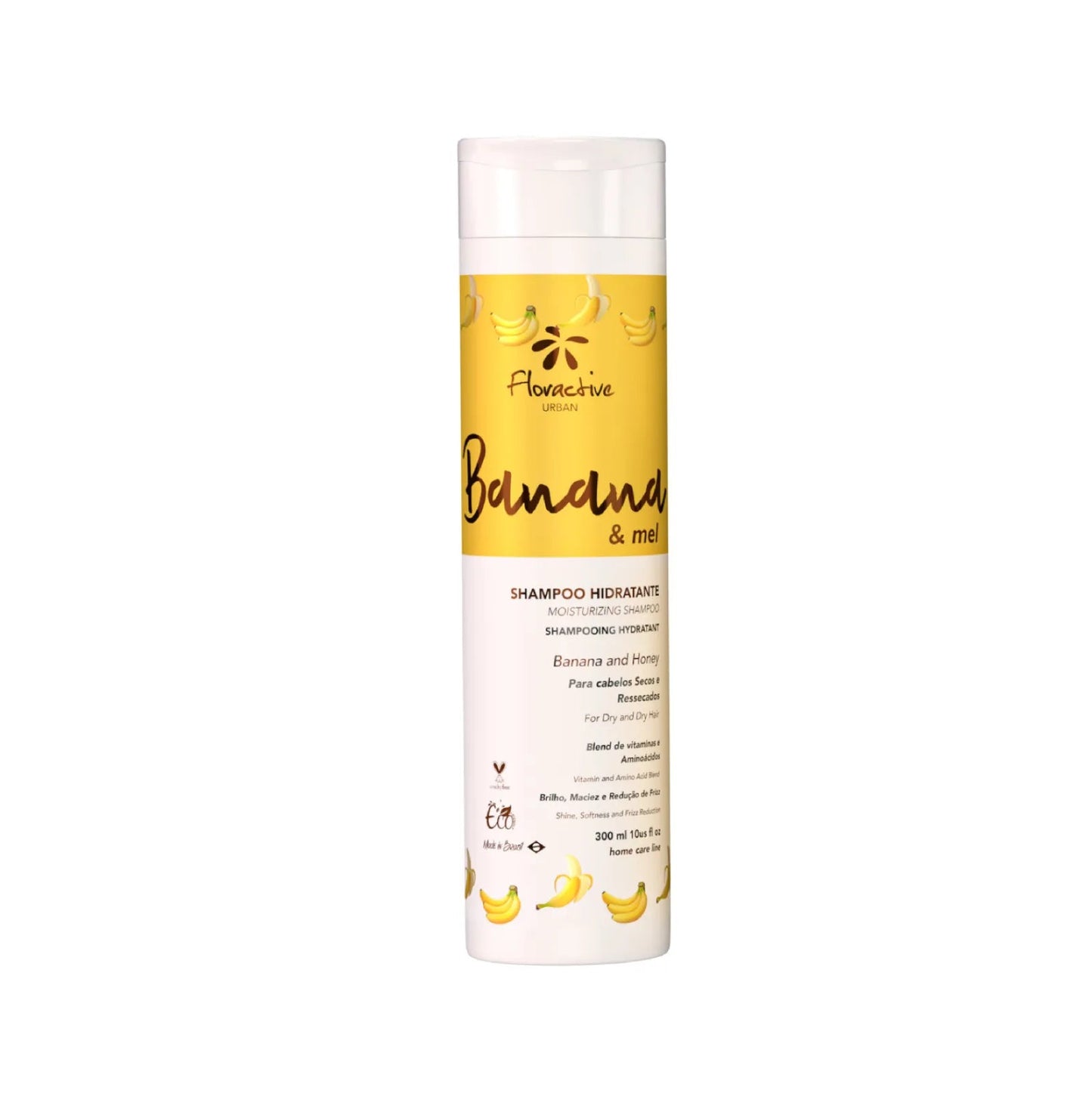 Floractive Banana & Honey Moisturising Shampoo 300ml - shelley and co