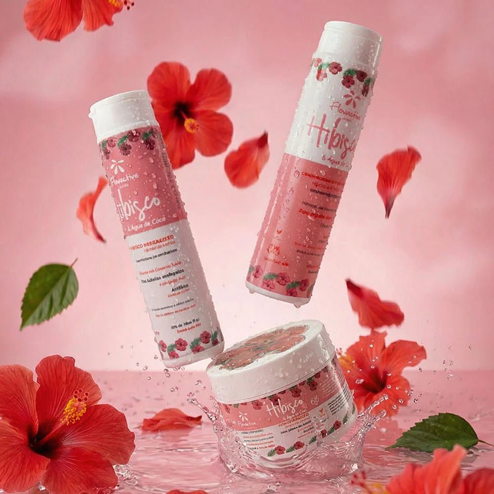 Floractive Hibiscus & Coconut Water Repair for Curly Hair Shampoo 1L - Shelley and Co