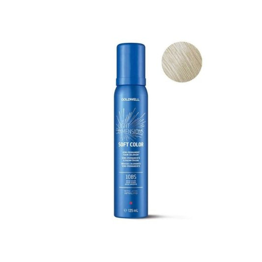 Goldwell Colourance Soft Colour Foam 120g Toner - Beige Silver Ice Blonde 10BS - shelley and co