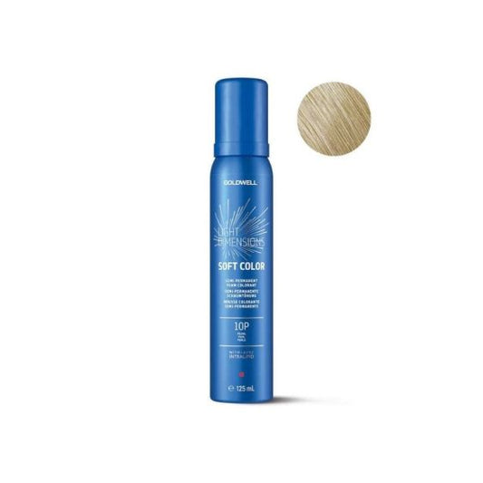 Goldwell Colourance Soft Colour Foam 120g Toner - Pastel Pearl Blonde 10P - shelley and co