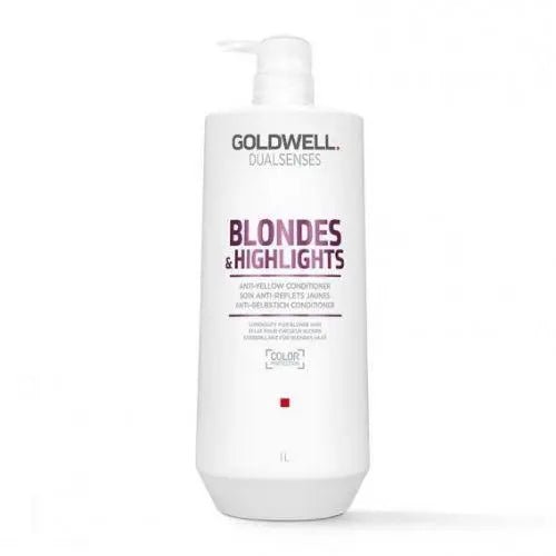 Goldwell Dualsenses Blondes & Highlights Anti - Yellow Conditioner 1L - shelley and co