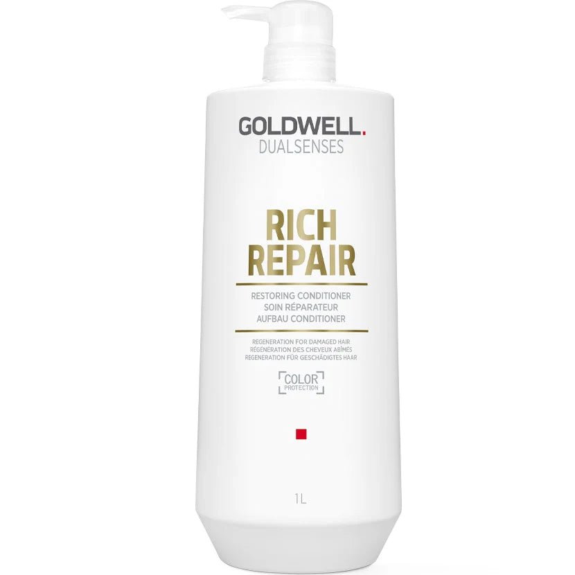 Goldwell Dualsenses Rich Repair Restoring Conditioner 1L - shelley and co