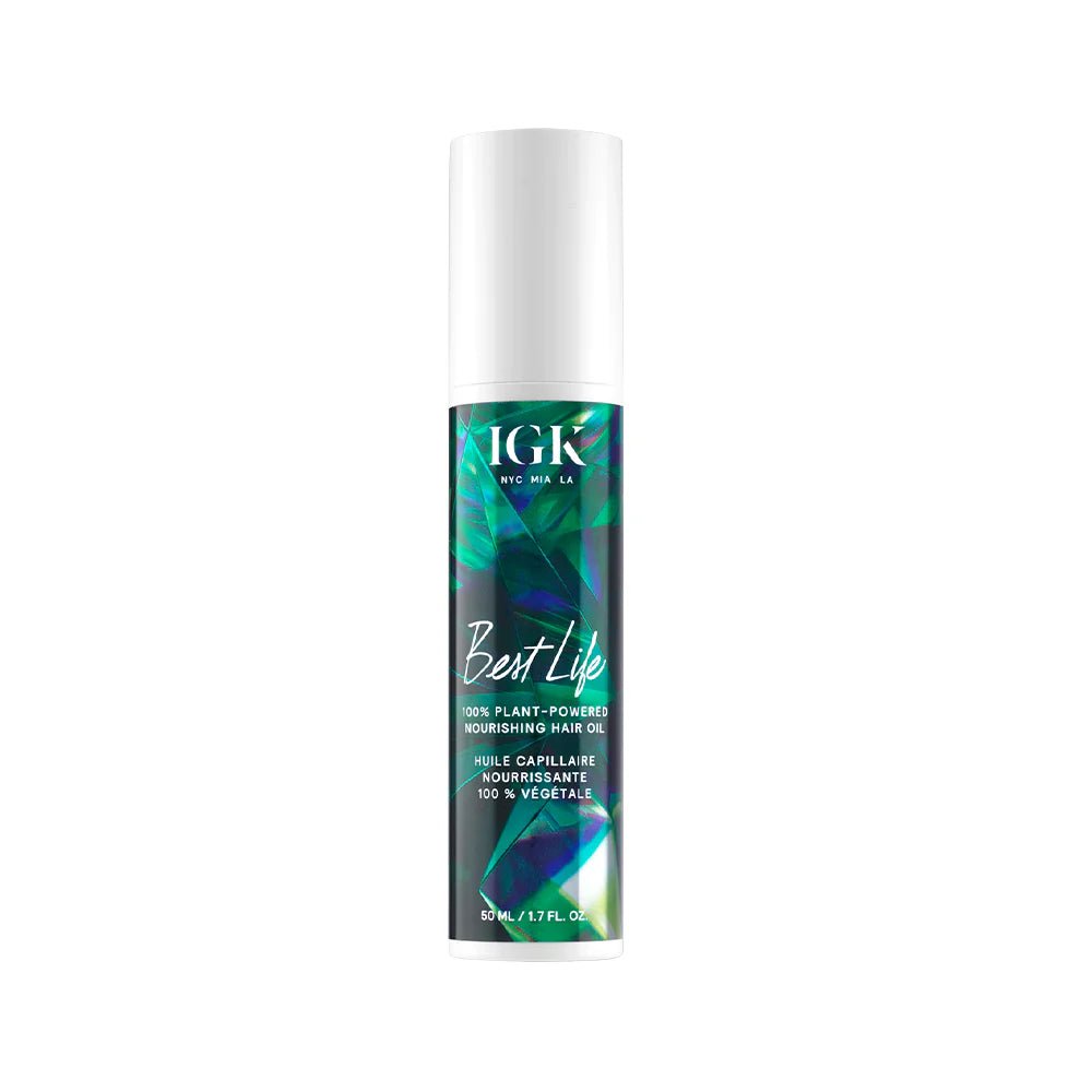 IGK Best Life 100% Plant - Powered Nourishing Hair Oil 50ml - shelley and co