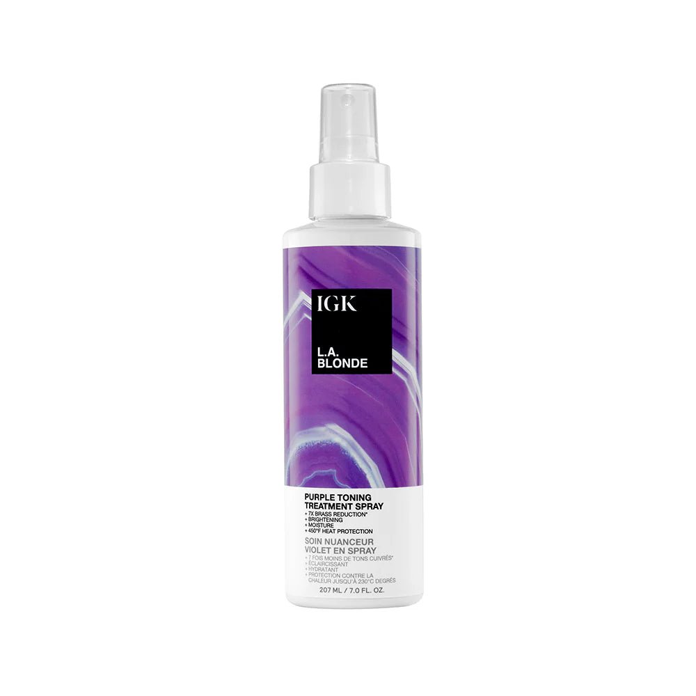 IGK L.A. Blonde Purple Toning Treatment Spray 207ml - shelley and co