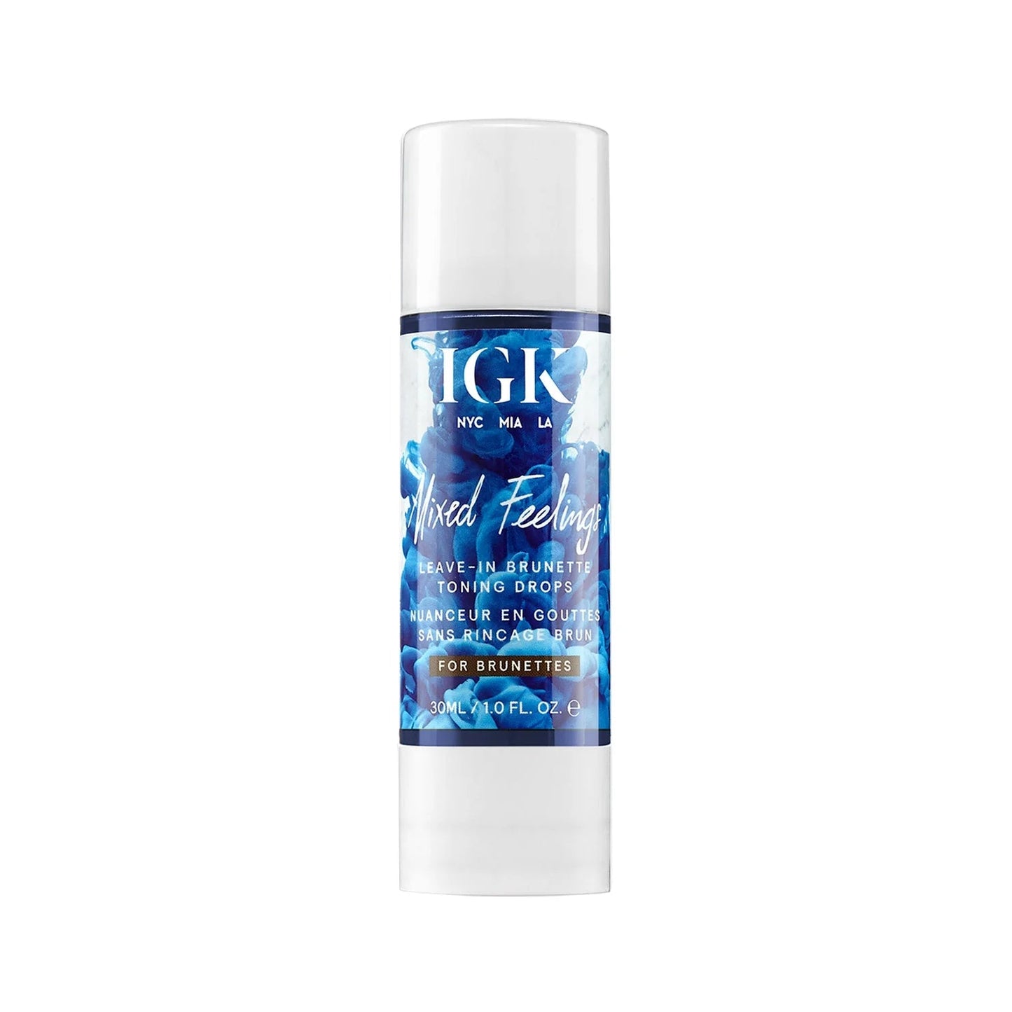 IGK Mixed Feelings Leave - in Brunette Toning Drops 30ml - shelley and co