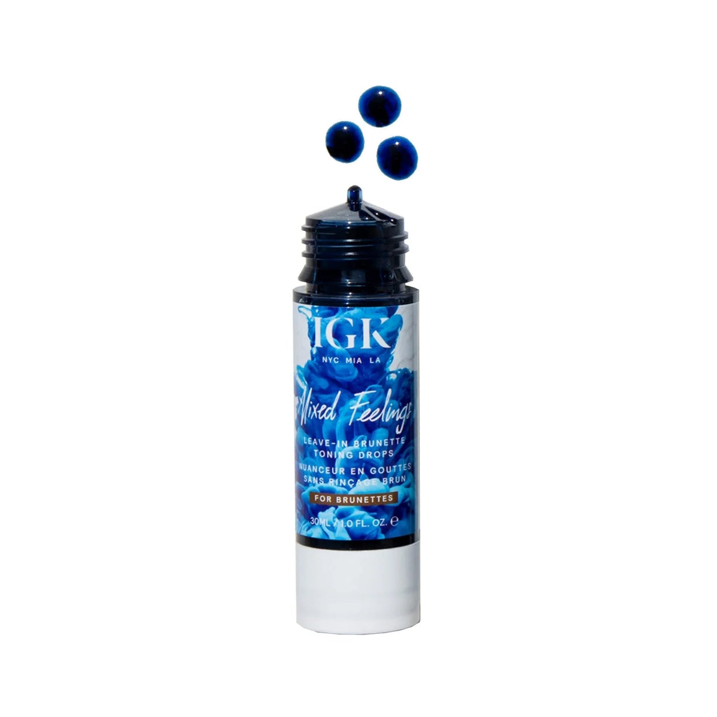 IGK Mixed Feelings Leave - in Brunette Toning Drops 30ml - shelley and co