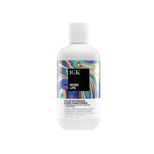IGK More Life Color Extending Gloss Conditioner 236ml - shelley and co