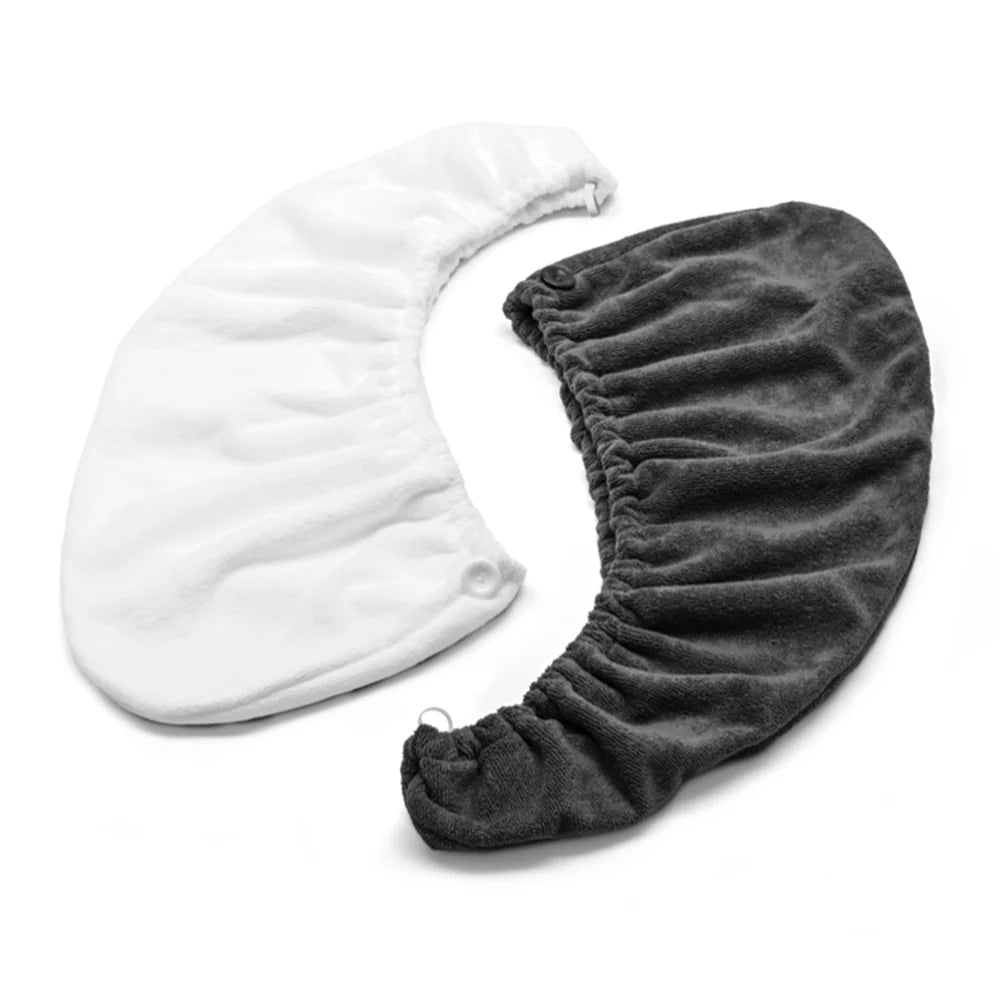 Iles Formula Hair Turban - Grey - shelley and co