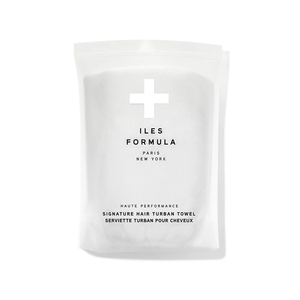 Iles Formula Hair Turban - White - shelley and co
