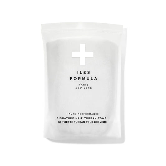 Iles Formula Hair Turban - White - shelley and co