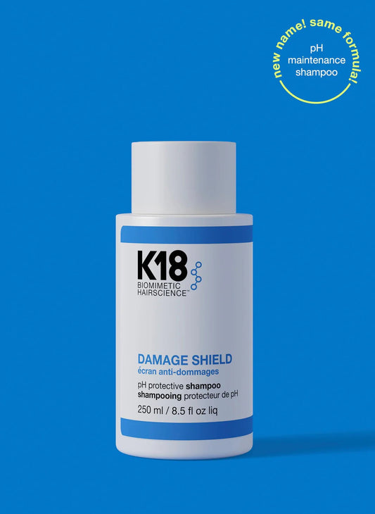 K18 DAMAGE SHIELD pH protective shampoo 250ml - shelley and co