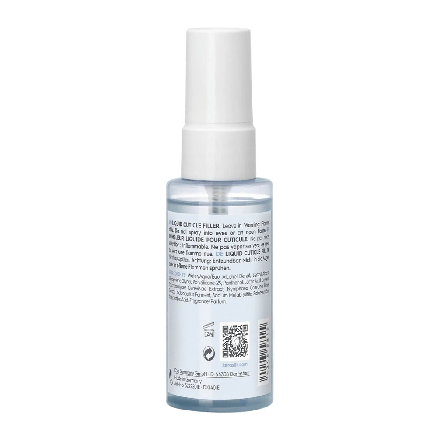 Kerasilk Liquid Cuticle Filler Travel 50ml - shelley and co