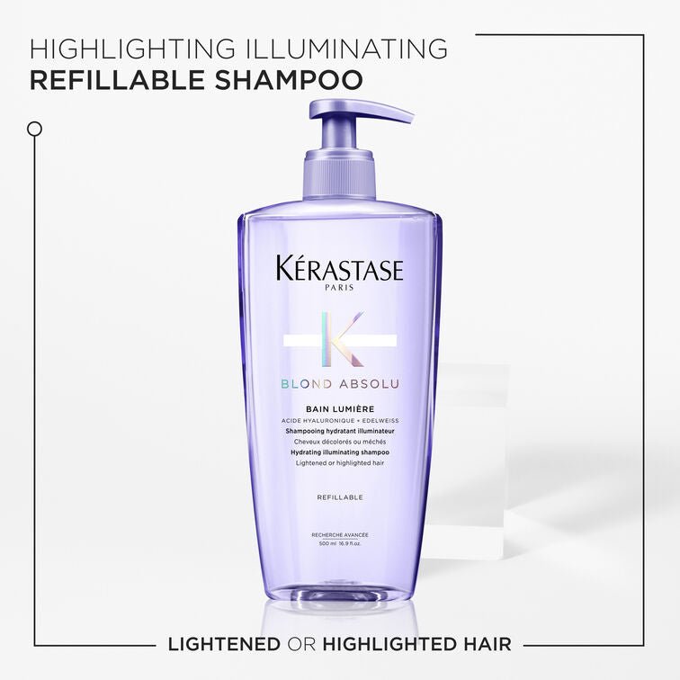 Kérastase Blond Absolu Bain Lumiere Refillable 500ml - shelley and co