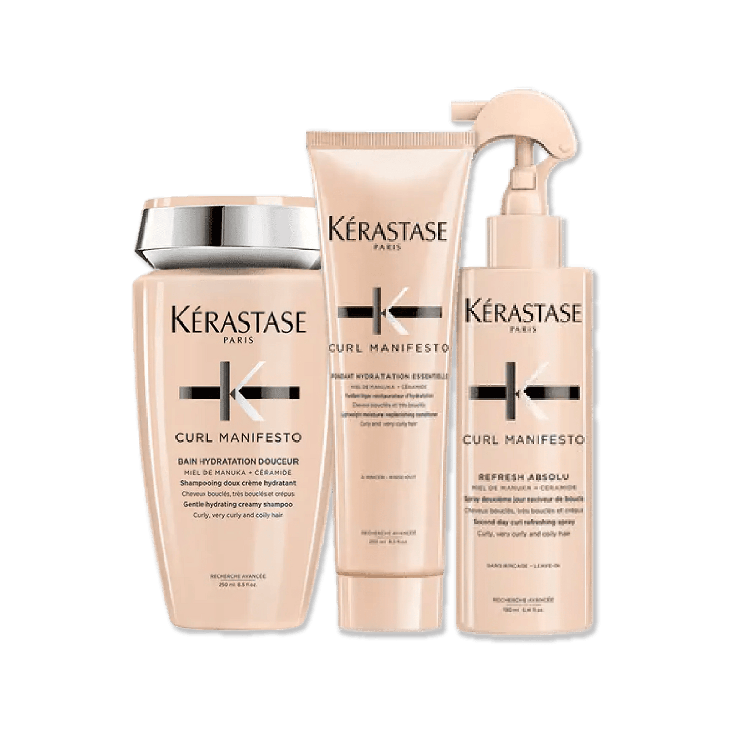 Kérastase Curl Manifesto Refreshing Spray Trio Bundle - shelley and co