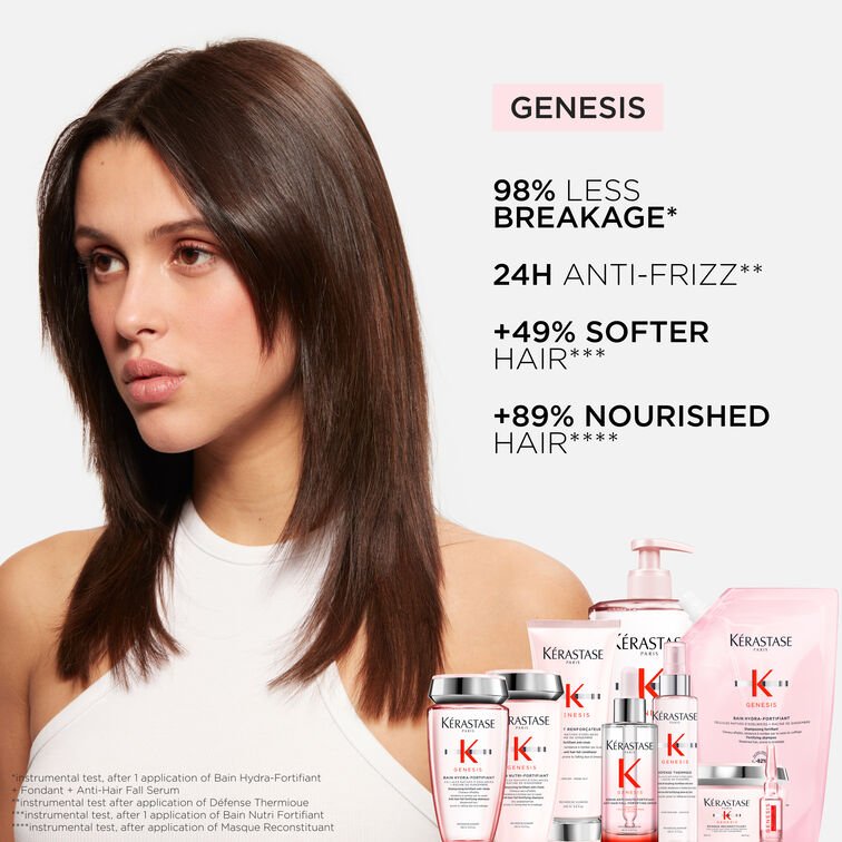 Kérastase Genesis Bain Hydra - Fortifiant 500ml Refill Pouch - shelley and co