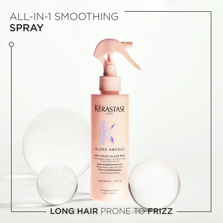Kérastase Gloss Absolu Anti - Frizz Glaze Milk 190ml - shelley and co