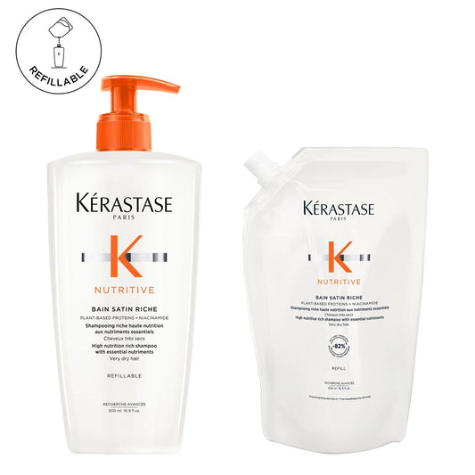 Kérastase Nutritive Bain Satin Riche Refillable Duo Bundle - shelley and co