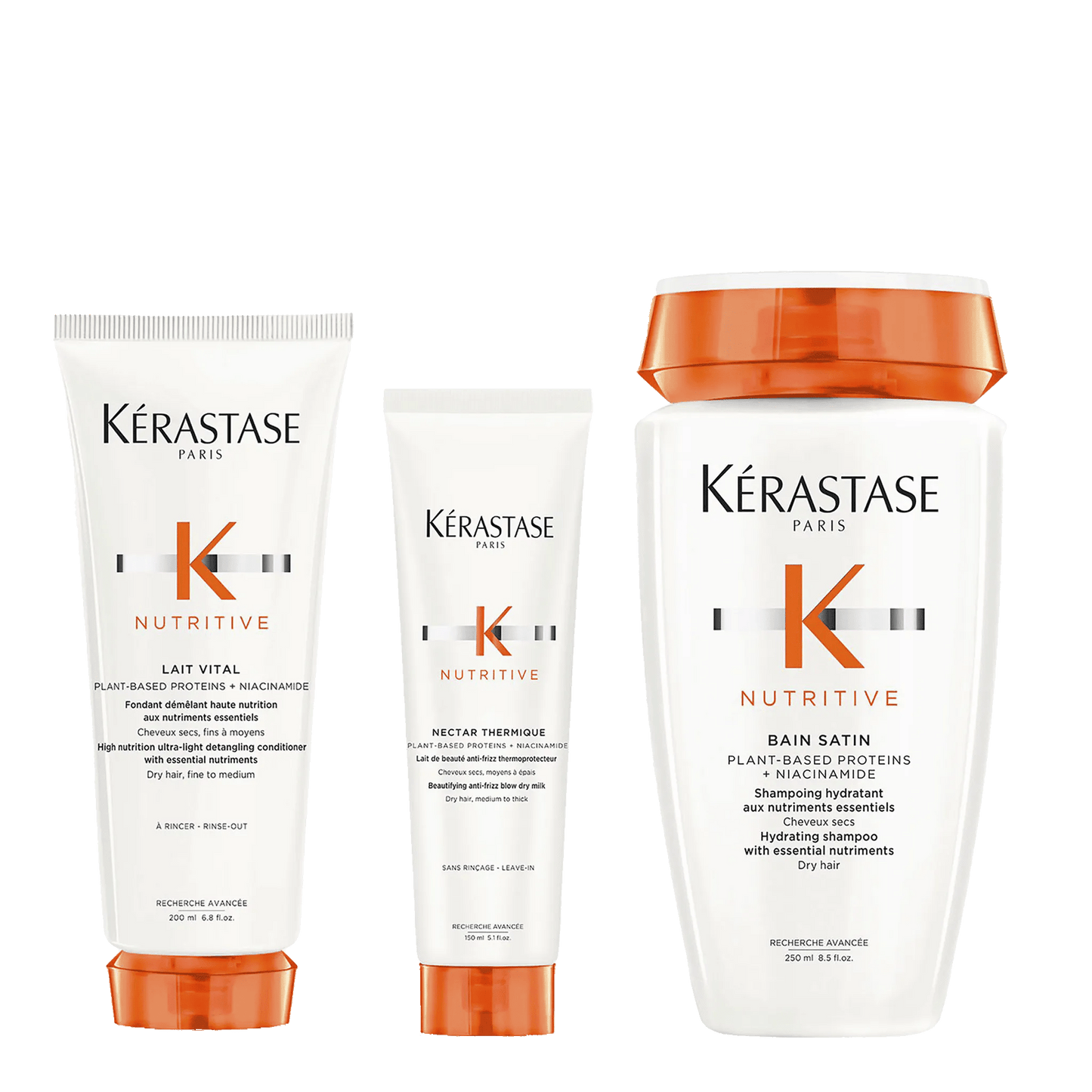 Kérastase Nutritive Blow Dry Milk Trio Bundle - shelley and co