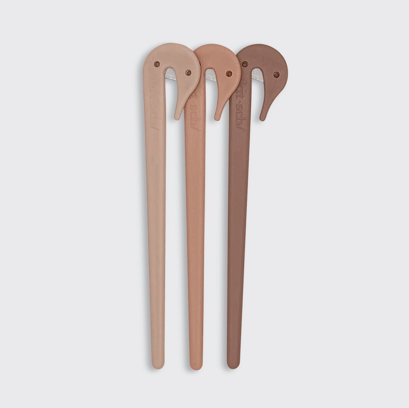 Kitsch Eco - Friendly Elastic Cutters 3pc - Multi - Coloured - shelley and co