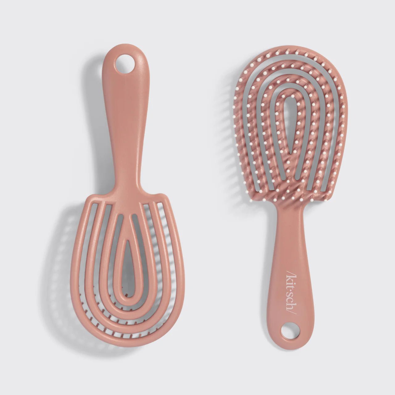 Kitsch Mini Detangling Flexi Brush - Terracotta - Shelley and Co