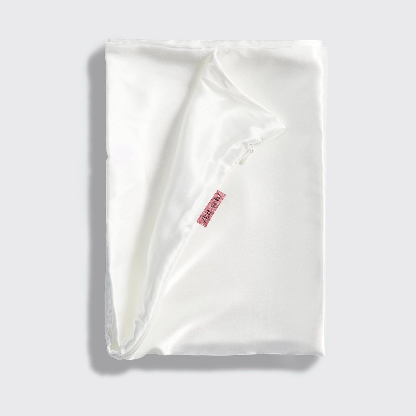 Kitsch Satin Pillowcase - Ivory - shelley and co