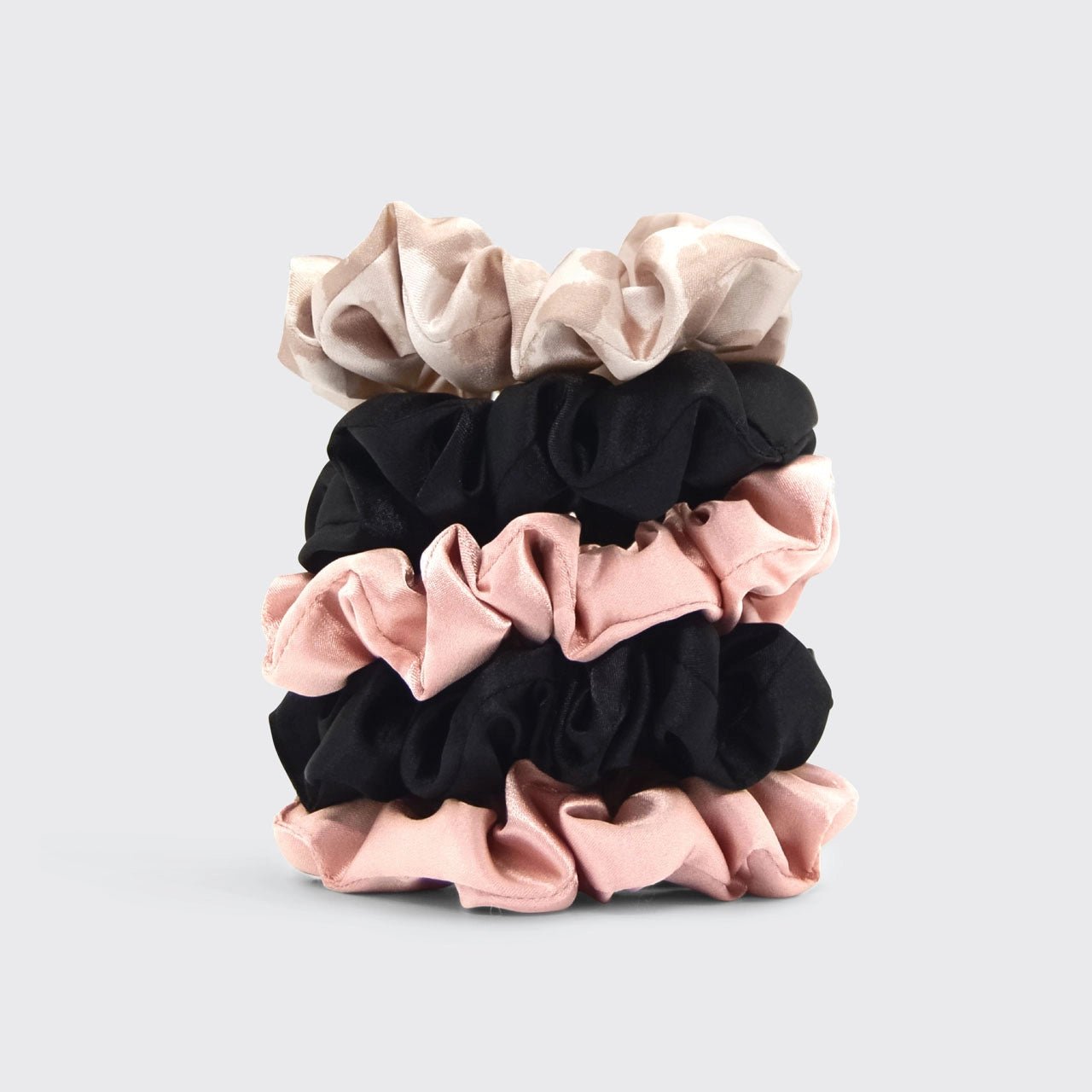Kitsch Satin Sleep Scrunchies 5pc - Assorted - shelley and co