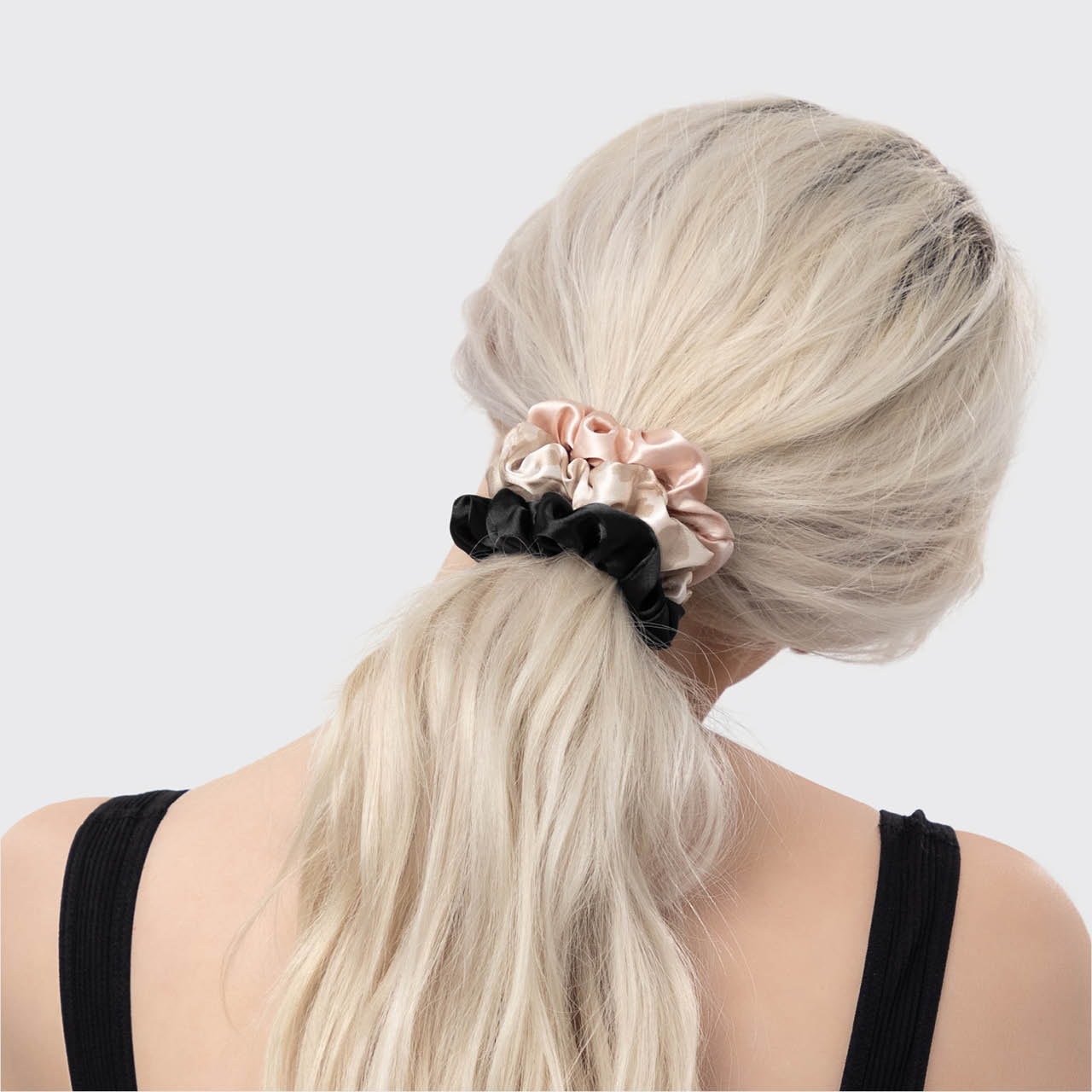 Kitsch Satin Sleep Scrunchies 5pc - Assorted - shelley and co