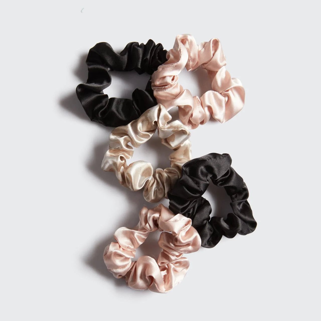 Kitsch Satin Sleep Scrunchies 5pc - Assorted - shelley and co