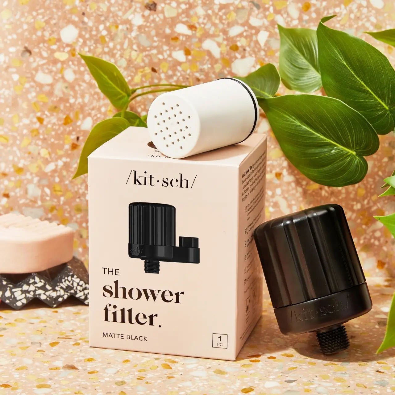 Kitsch The Shower Filter - Black - shelley and co
