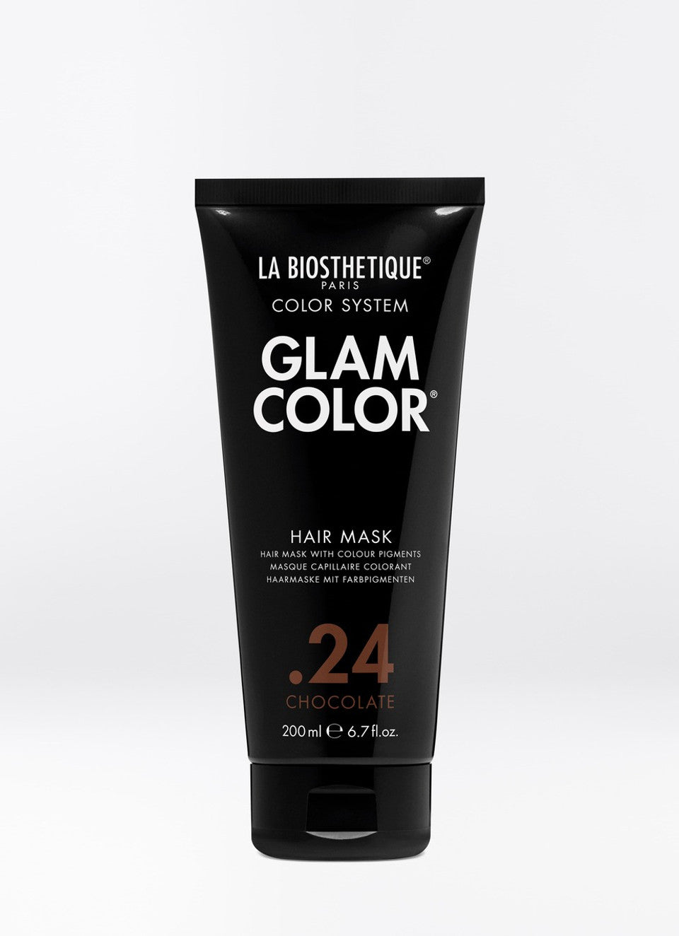 La Biosthetique Glam Color Hair Mask .24 Chocolate 200ml - shelley and co
