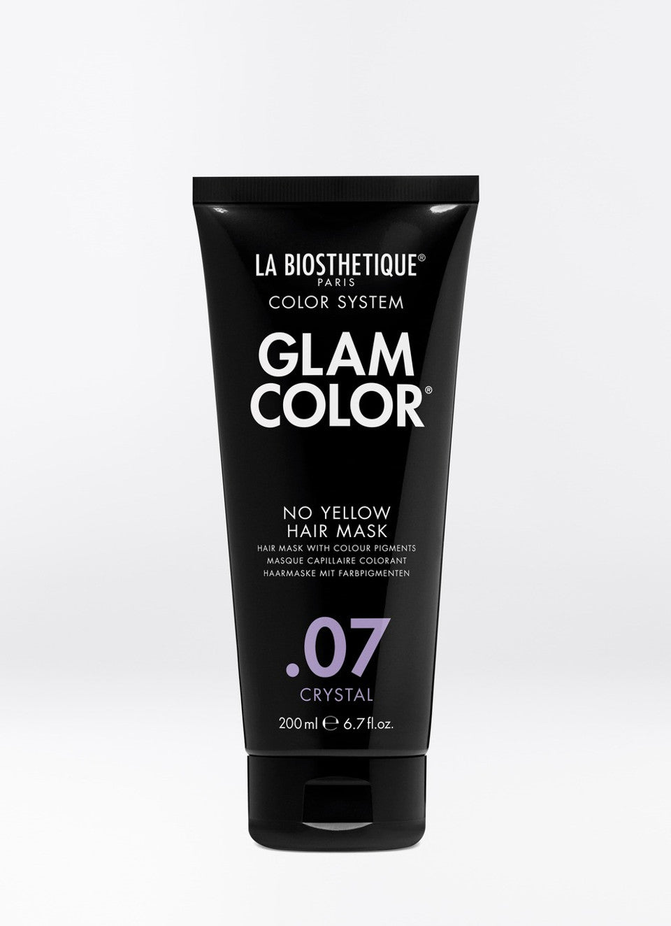 La Biosthetique Glam Color No Yellow Mask Crystal .07 200ml - shelley and co