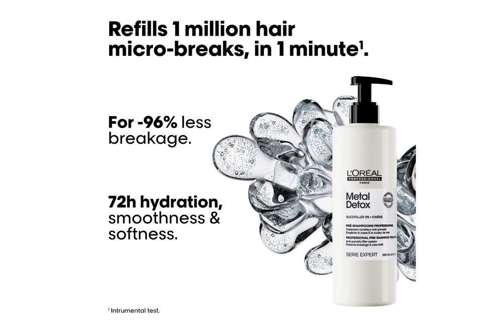 L'Oréal Professionnel Metal Detox Pre - Shampoo Treatment 250ml - shelley and co