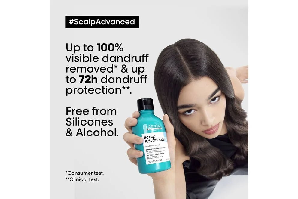 L'Oréal Professionnel Scalp Advanced Anti - Dandruff Shampoo 300ml - shelley and co