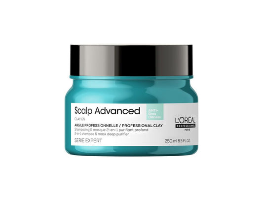L'Oréal Professionnel Scalp Advanced Anti - Oiliness Mask 250ml - shelley and co
