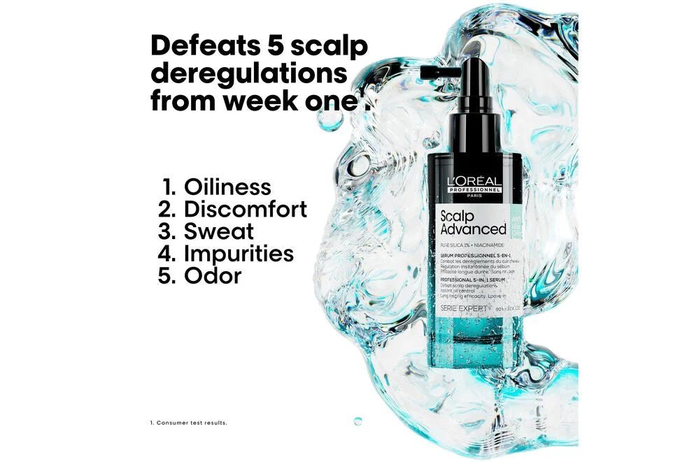 L'Oréal Professionnel Scalp Advanced Anti - Oiliness Serum 90ml - shelley and co