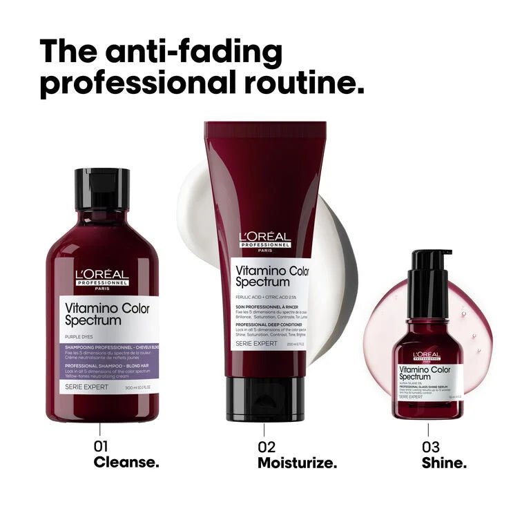 L'Oréal Professionnel Vitamino Color Spectrum Purple Shampoo 300ml - shelley and co