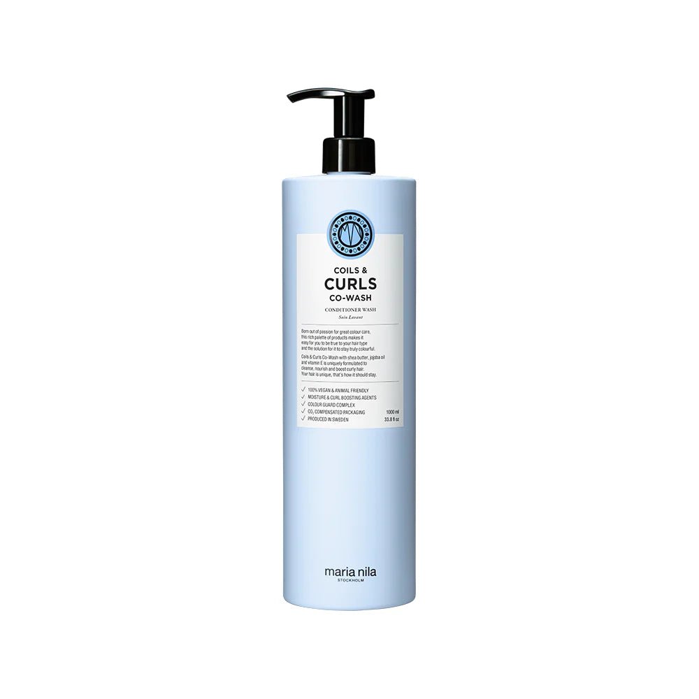 Maria Nila Coils & Curls Co Wash Retail Litre - shelley and co