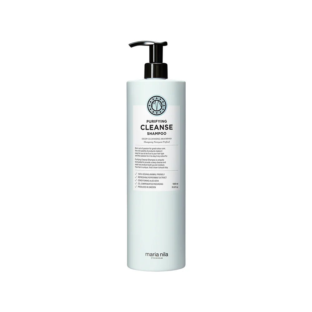 Maria Nila Purifying Cleanse Shampoo Retail Litre - shelley and co