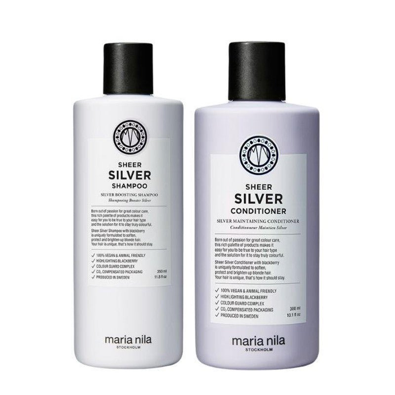 Maria Nila Sheer Silver Duo Bundle - shelley and co