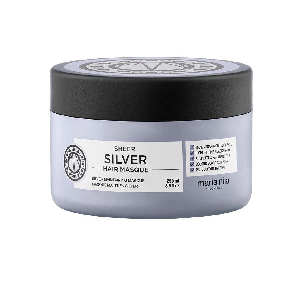 Maria Nila Sheer Silver Masque 250ml - shelley and co
