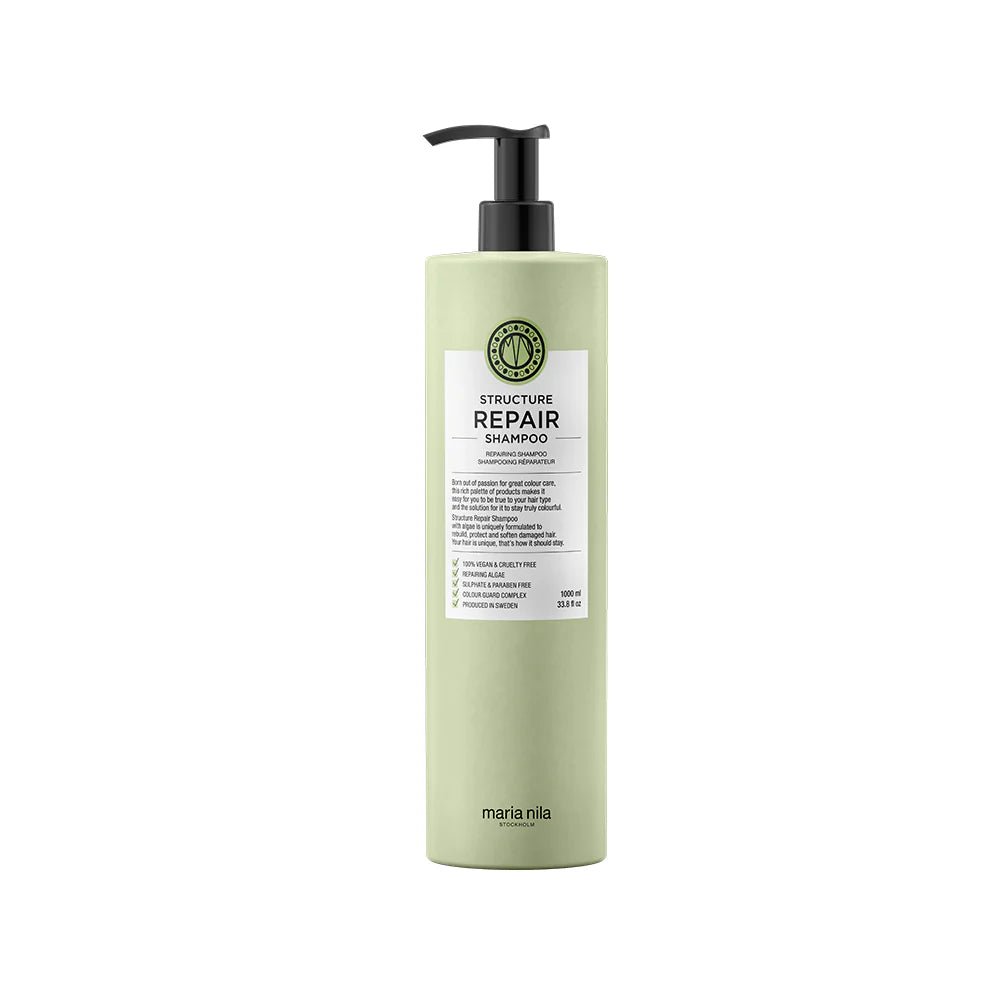 Maria Nila Structure Repair Shampoo Retail Litre - shelley and co