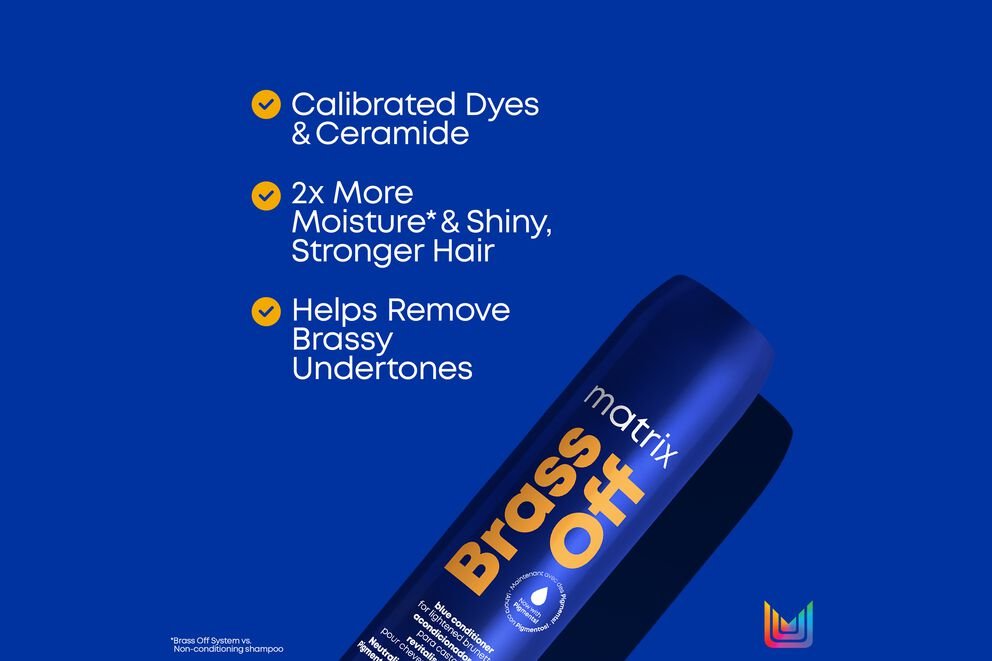 Matrix Brass Off Pigmented Conditioner 300ml - shelley and co