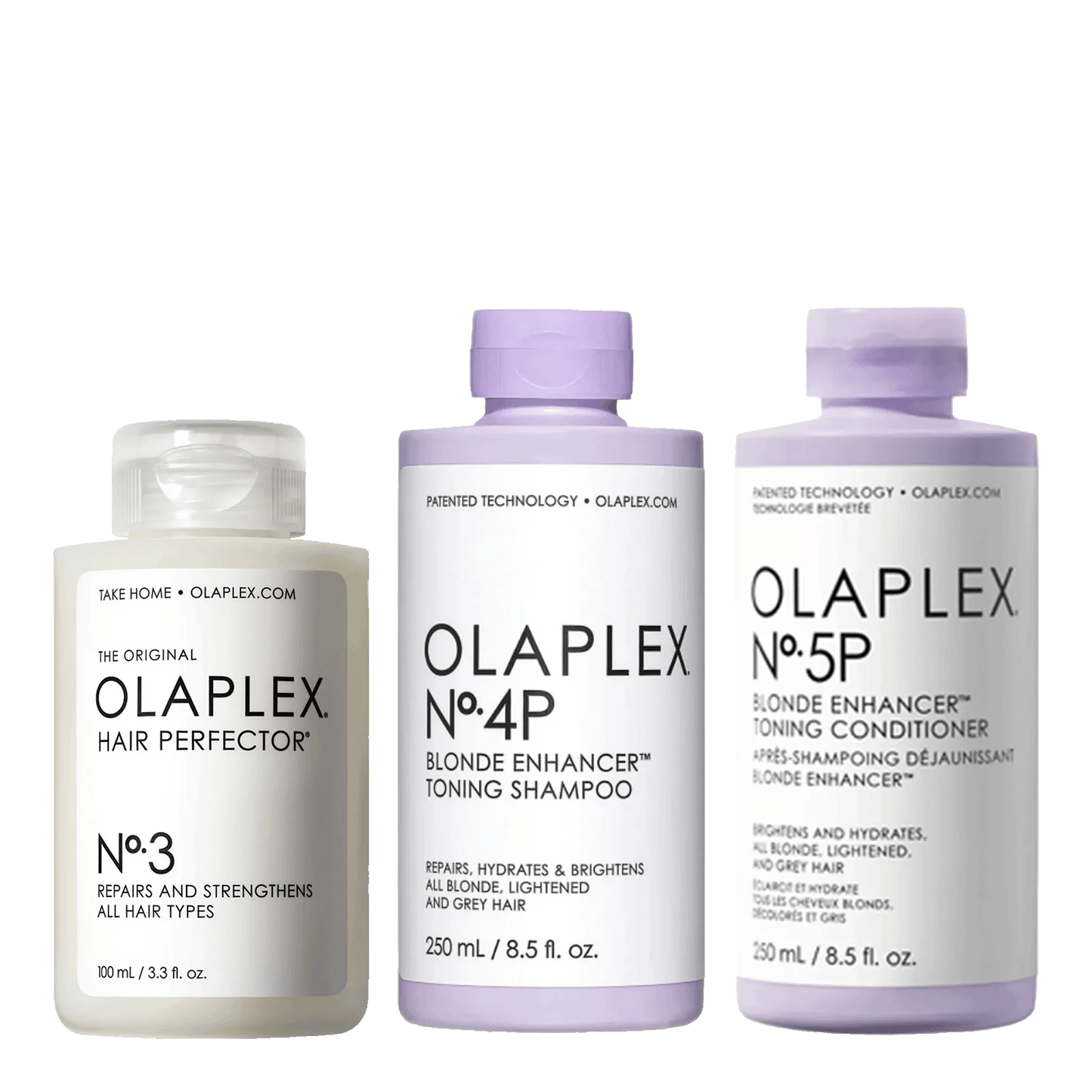 Olaplex Enhance Blonde and Perfect Trio Bundle - shelley and co