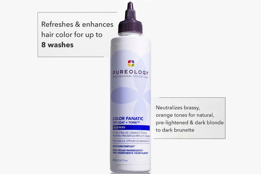 Pureology Colour Fanatic Tone Glaze Blue 200ml - shelley and co