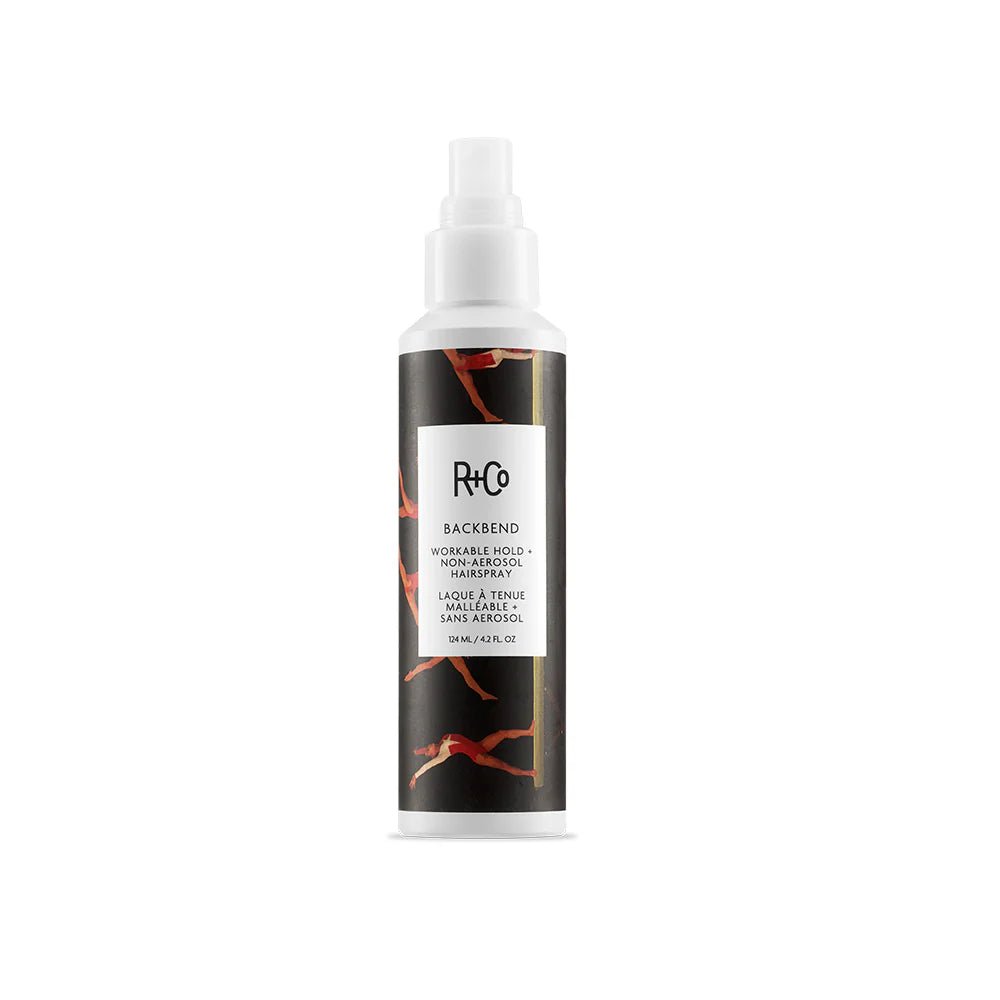 R+Co BACKBEND Workable Hold + Non - Aerosol Hairspray 124ml - shelley and co