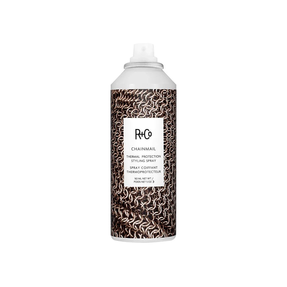 R+Co CHAINMAIL Thermal Protection Styling Spray 163ml - shelley and co