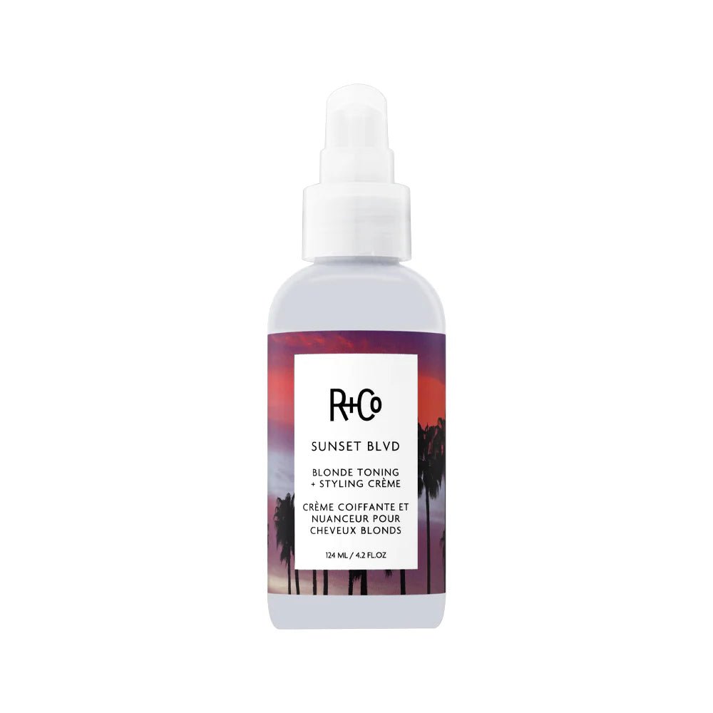 R+Co SUNSET BLVD Blonde Toning Styling Crème 124ml - shelley and co