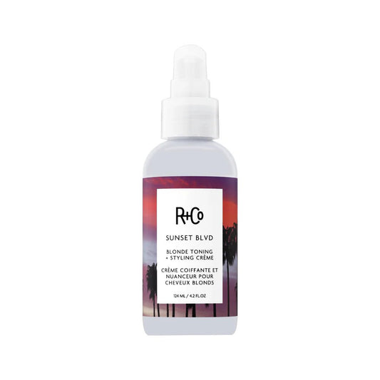 R+Co SUNSET BLVD Blonde Toning Styling Crรจme 124ml - shelley and co